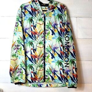 Flomotion tropical windbreaker jacket. Size XL